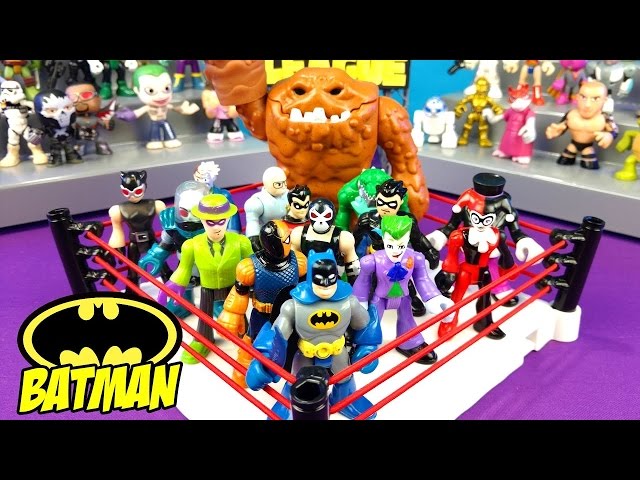 Batman Toys Shake Rumble Game with Justice League!