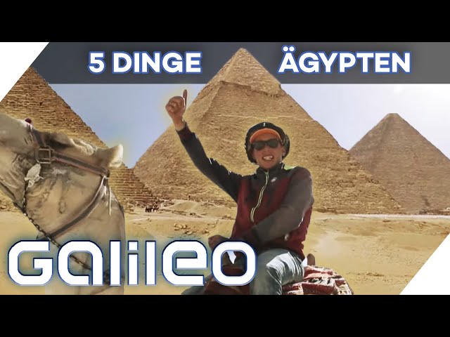 5 unverzichtbare Dinge im Alltag eines Ägypters | Galileo | ProSieben |