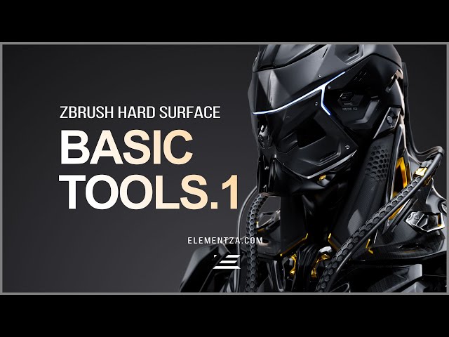 ZBrush Hard Surface Basic Tools (Part One)