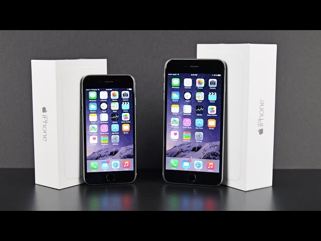 Apple iPhone 6 vs 6 Plus: Unboxing & Comparison
