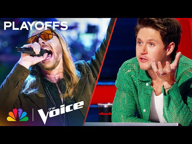Ross Clayton Performs U2's "With or Without You" | The Voice Playoffs | NBC