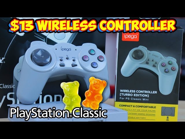 $13 Wireless PlayStation Classic Controller Feels Like A Wet Gummy Bear!