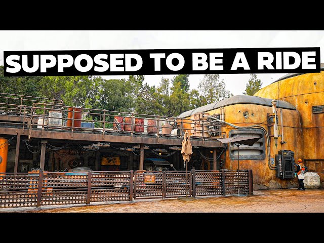 CANCELED! Missing Third Attraction At Galaxy’s Edge Explained