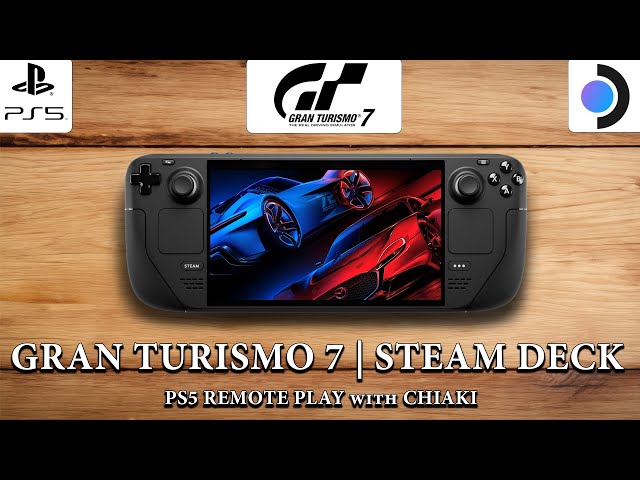 Gran Turismo 7 | Steam Deck Gameplay | PS5 Remote Play with Chiaki
