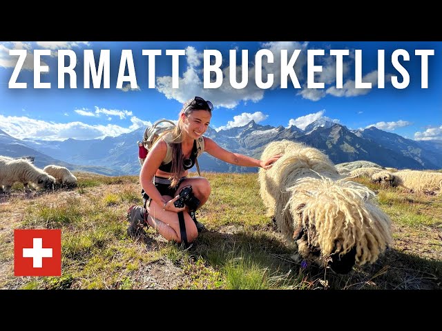 Best thing to do in Zermatt (not the Matterhorn!) - Travel Switzerland 2024