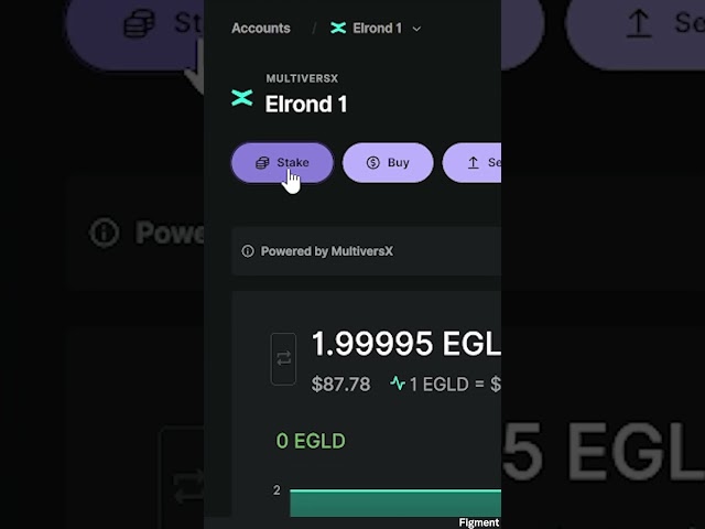 How to Stake on MultiversX (Elrond) from your Ledger Hardware Wallet in Ledger Live #shorts