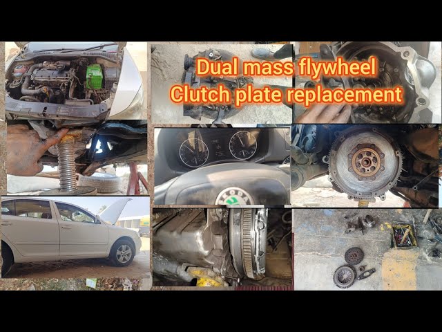 Skoda Laura Dual Mass Flywheel & Clutch Assalam Replacement | 🤔 | Gear box kaise remove Karenge | BS