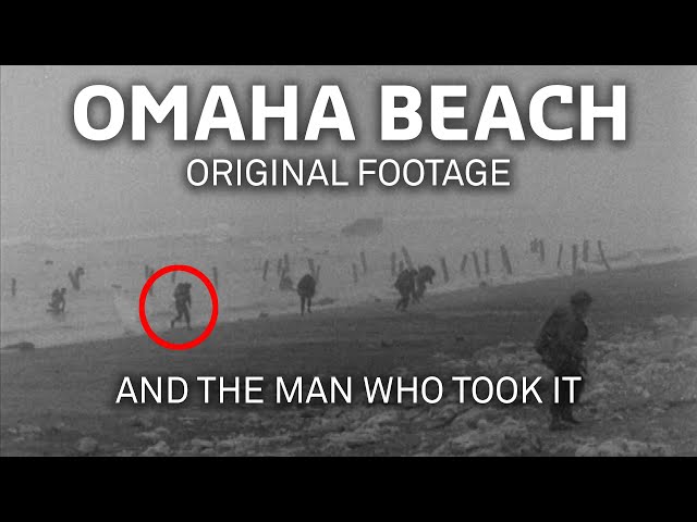 Omaha Beach : The D-Day Cameraman Who Filmed Assault Waves on June 6, 1944 - WWII Then & Now