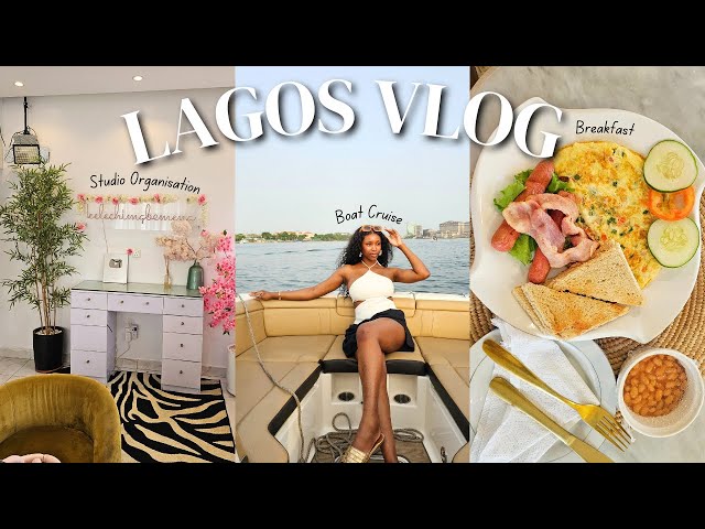 Lagos Vlog: Boat Cruise, Dinner at Salma's, Office Organization And Planning For Success!