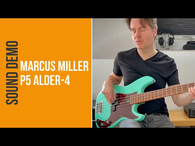 Sire Marcus Miller P5 Alder-4 - Sound Demo (no talking)
