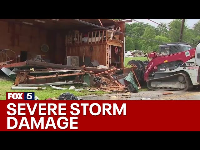 Ellijay battered by severe storms | FOX 5 News