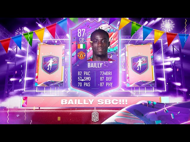FUT BIRTHDAY ERIC BAILLY SBC! - FIFA 21 Ultimate Team