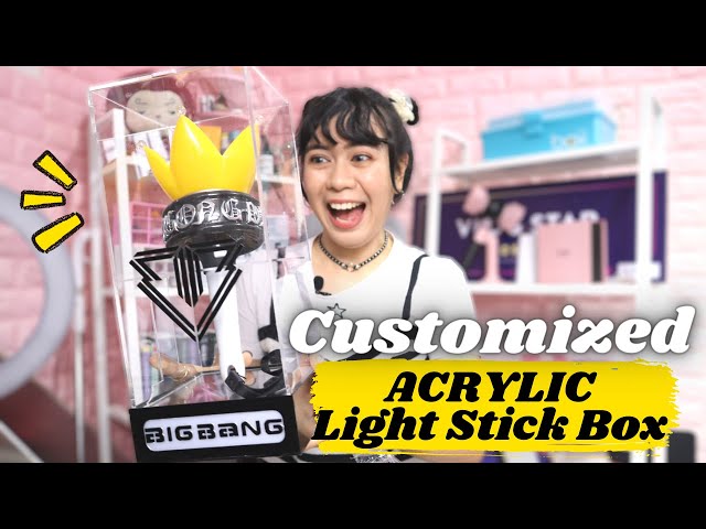 Where to Get Your Light Stick Holder   I   Customized Acrylic Light Stick Box Unboxing & Review