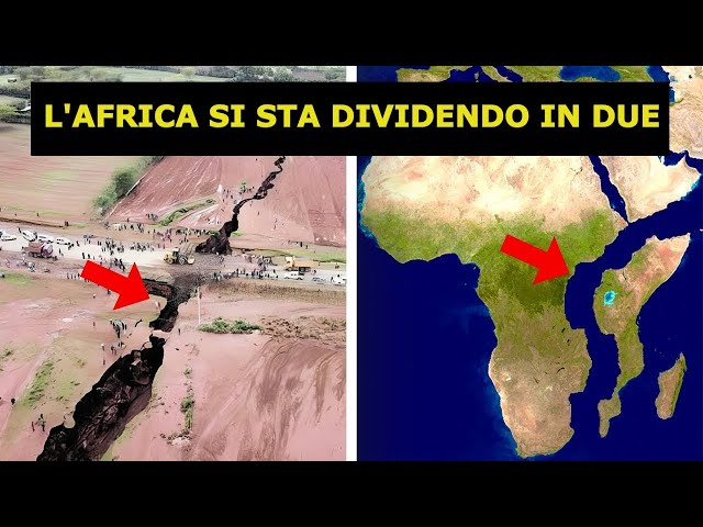 Ecco perché l'Africa si sta dividendo in due Continenti!