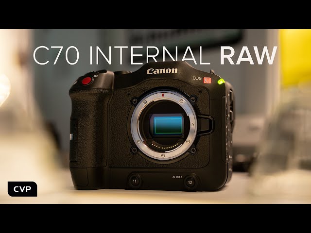 Canon C70 Internal RAW Update!!