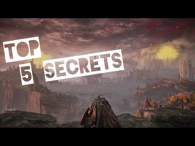 The NEW BEST 5 Elden Ring Secrets