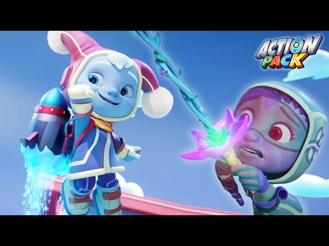 Cold Snap releases his winter magic! | NEW! | Action Pack | Adventure Cartoon for Kids