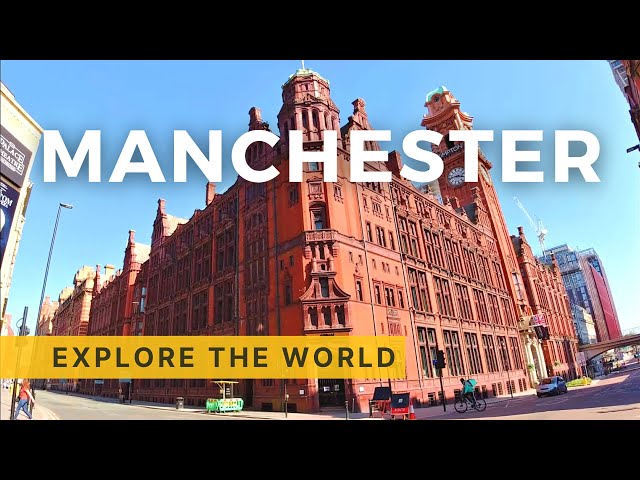 🇬🇧 Walking in MANCHESTER 4k (Oxford Road Tour), England