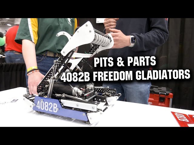 4082B Freedom Gladiators | Pits & Parts | Over Under Robot