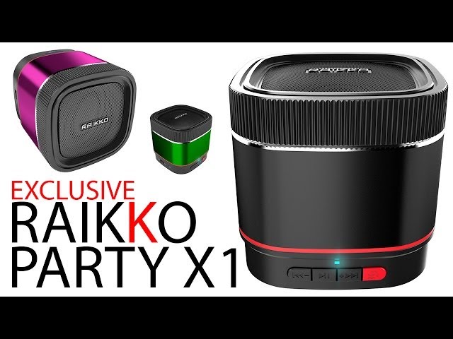 EXCLUSIVE - Der neue RAIKKO PARTY X1 Speaker