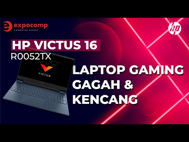 Laptop Gaming, Gagah dan Kencang🚀. Review : HP Victus 16-R0052TX💻