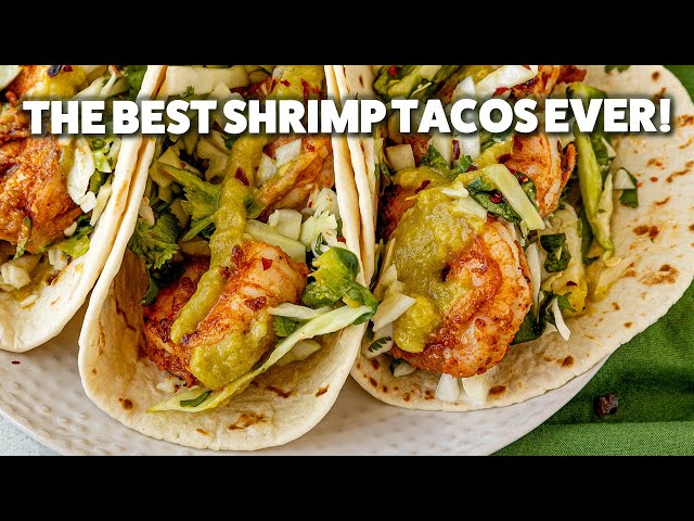 Your New Favorite Shrimp Tacos!
