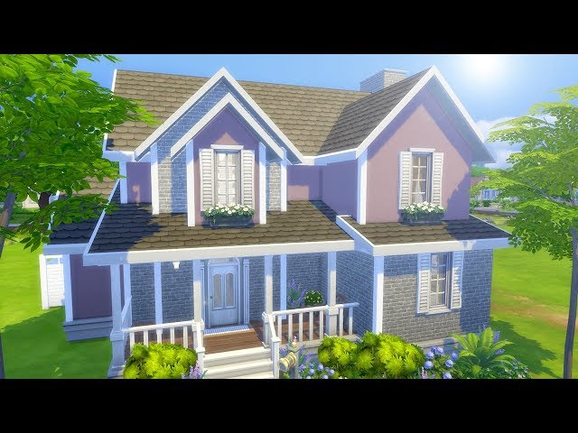 PLUM NOT SO BERRY HOUSE // The Sims 4: Speed Build