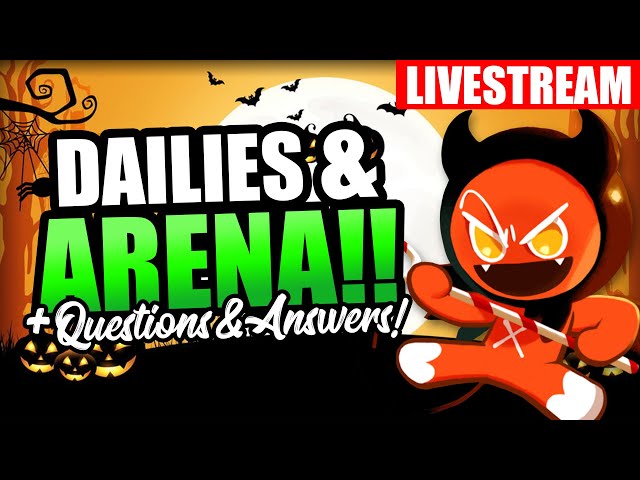 Dailies, Arena, Questions on Competition!-Cookie Run Kingdom