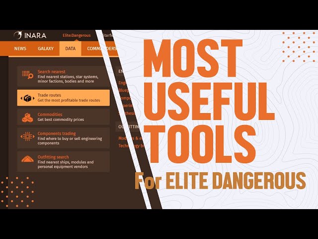 Don't Play ELITE DANGEROUS Without Using These Tools