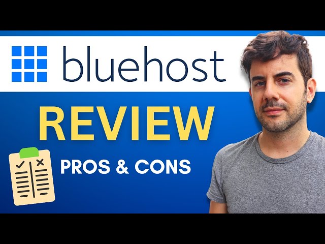 Bluehost Review - Pros and Cons of This Popular Web Host