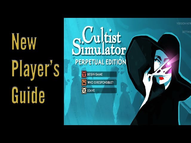 Cultist Simulator New Player's Guide -- The Start of Cult Management