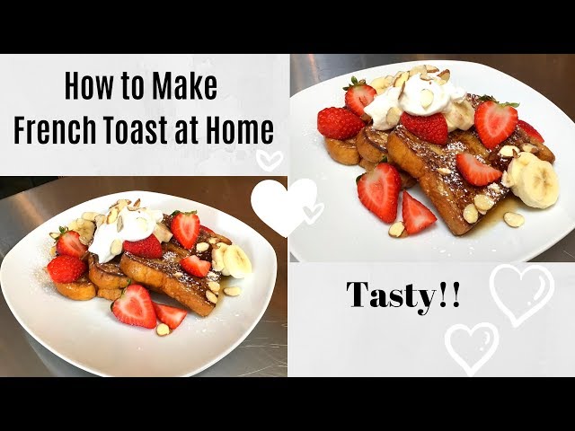 How to make french toast at home| Brioche bread| Tasty recipe