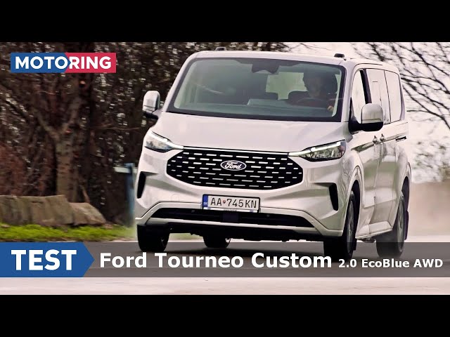TEST | Ford Tourneo Custom 2.0 EcoBlue AWD | Dodávka, ktorá jazdí ako osobák | Motoring TA3