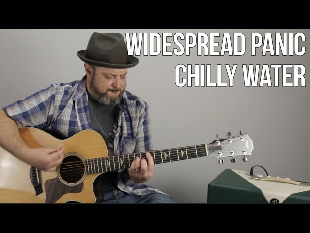 Widespread Panic Chilly Water Guitar Lesson + Tutorial
