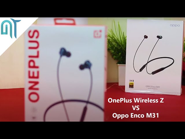 OnePlus Bullets Wireless Z vs Oppo Enco M31 - Best Wireless Earphones under 2000₹