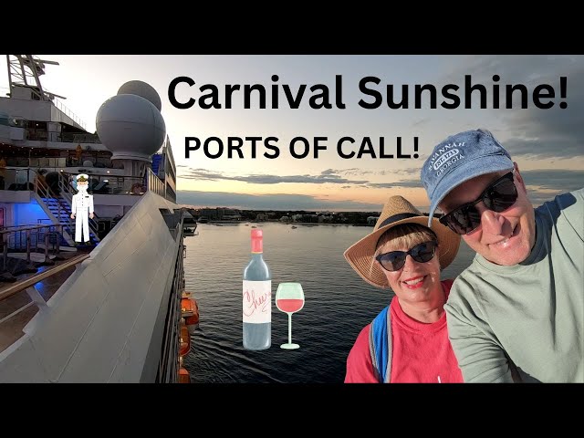 Carnival Sunshine Ports of Call! Nassau & Half Mood Cay. BIG DISAPPOINTMENT!! #carnivalcruise