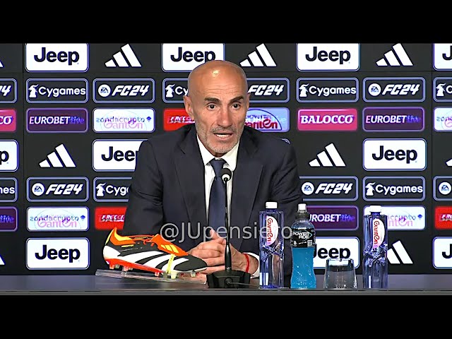 MONTERO post Juve-Monza 2-0 conferenza stampa: "Djalò velocissimo e tecnico, Yildiz come Del Piero"