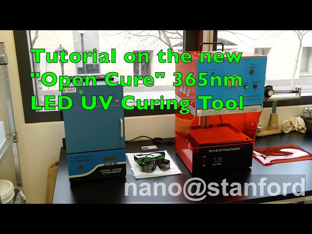 Open Cure 365nm UV LED Curing Tool