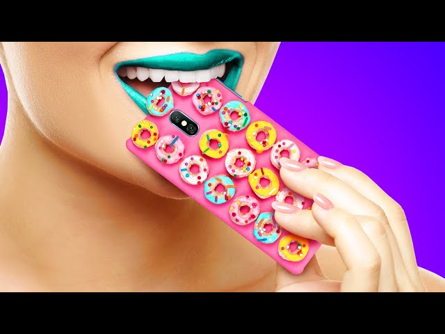TRY NOT TO EAT! || 8 DIY Edible Phone Cases