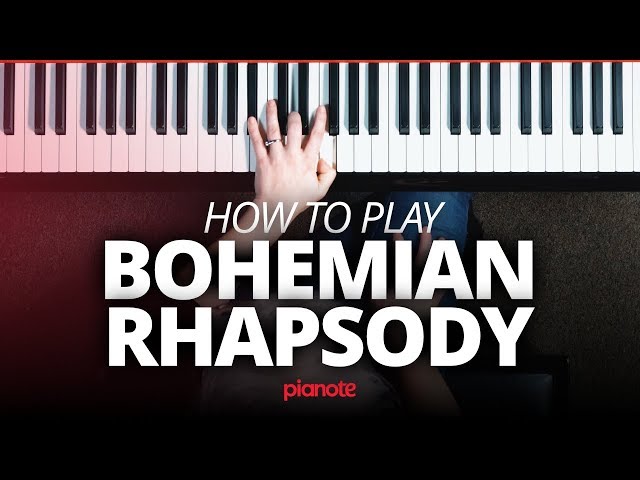 How to Play Bohemian Rhapsody by Queen (Piano Tutorial)