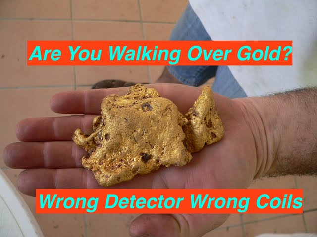Are you using the wrong detector or coils and walking over the Gold Nuggets? Probably.