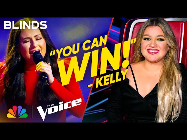 Holly Brand Hits Huge Notes on Faith Hill's "Mississippi Girl" | The Voice Blind Auditions | NBC