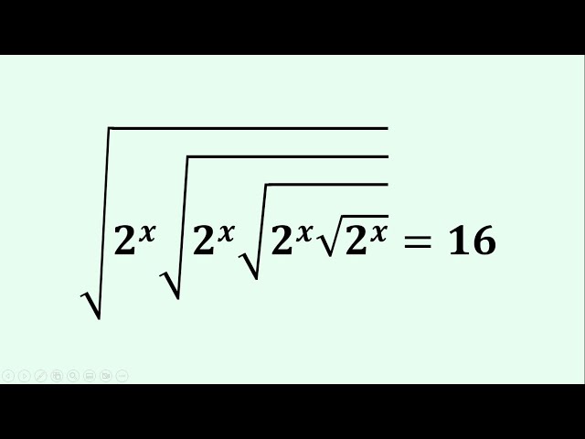 3 Ways to Crack Exponential Radical Challenge | Math Olympiad Prep