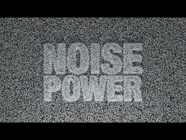 The power of NOISE in CG