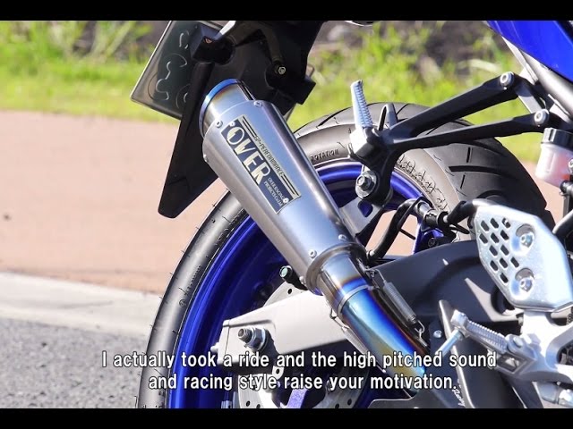 OVER GP Performance RS Slip-on Exhaust for YZF-R25