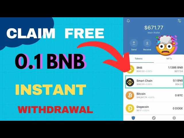 Claim Free 0.1Bnb Coin To your binance wallet Every 20 minutes With No Investment ( free bnb miner)