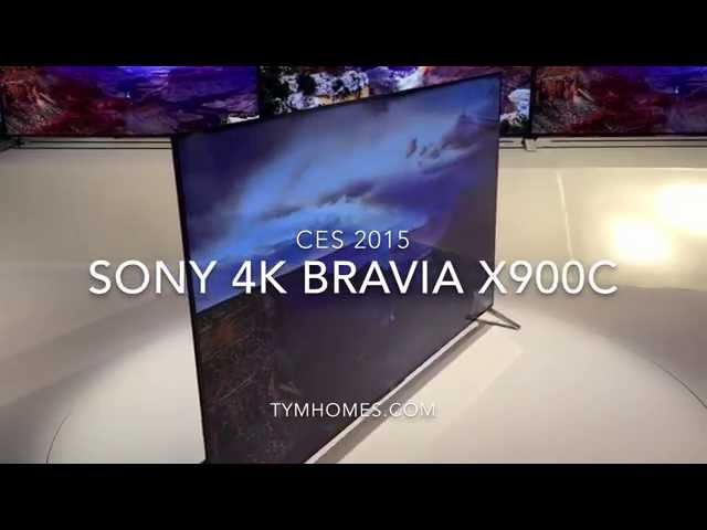 Sony Bravia XBR X900C Series 4K Ultra HD TVs | CES 2015