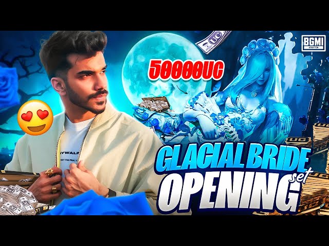 THE MOST LUCKIEST CRATE OPENING EVER - GLACIAL BRIDE SET 50K+ UC 36 MATERIAL😍
