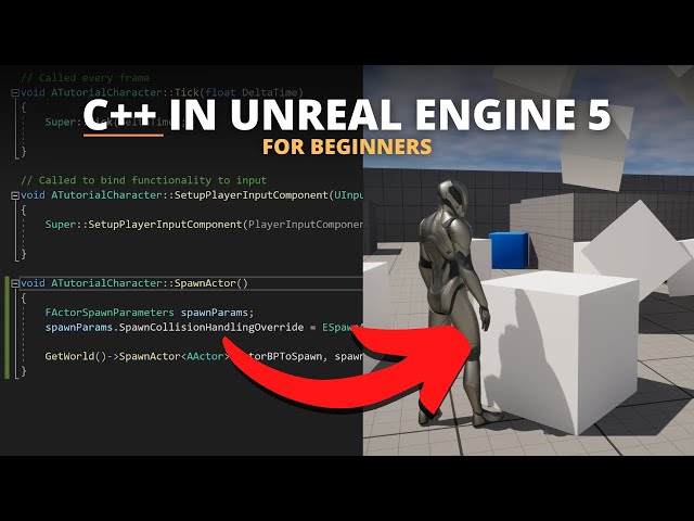 How to Use C++ in Unreal Engine 5 - Beginner Tutorial