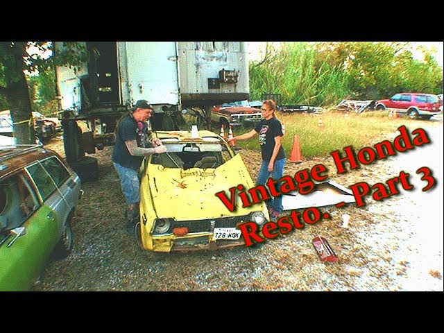 How To Restore A "THROW AWAY CAR" For REAL! - Major Body Work - Part 3